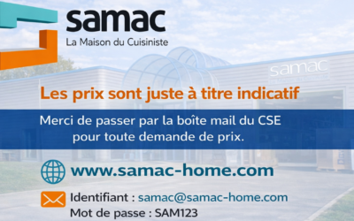 Actualité : Partenariat avec Samac